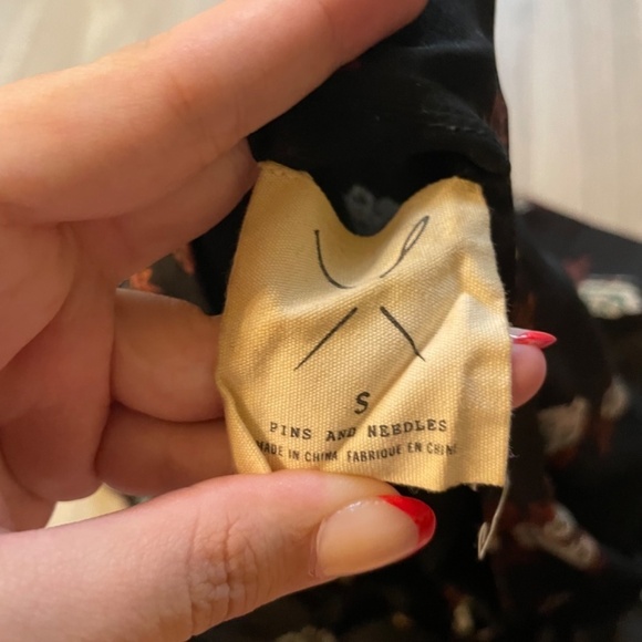 Pins and Needles Floral Kimono Style Blouse J - Picture 2 of 3